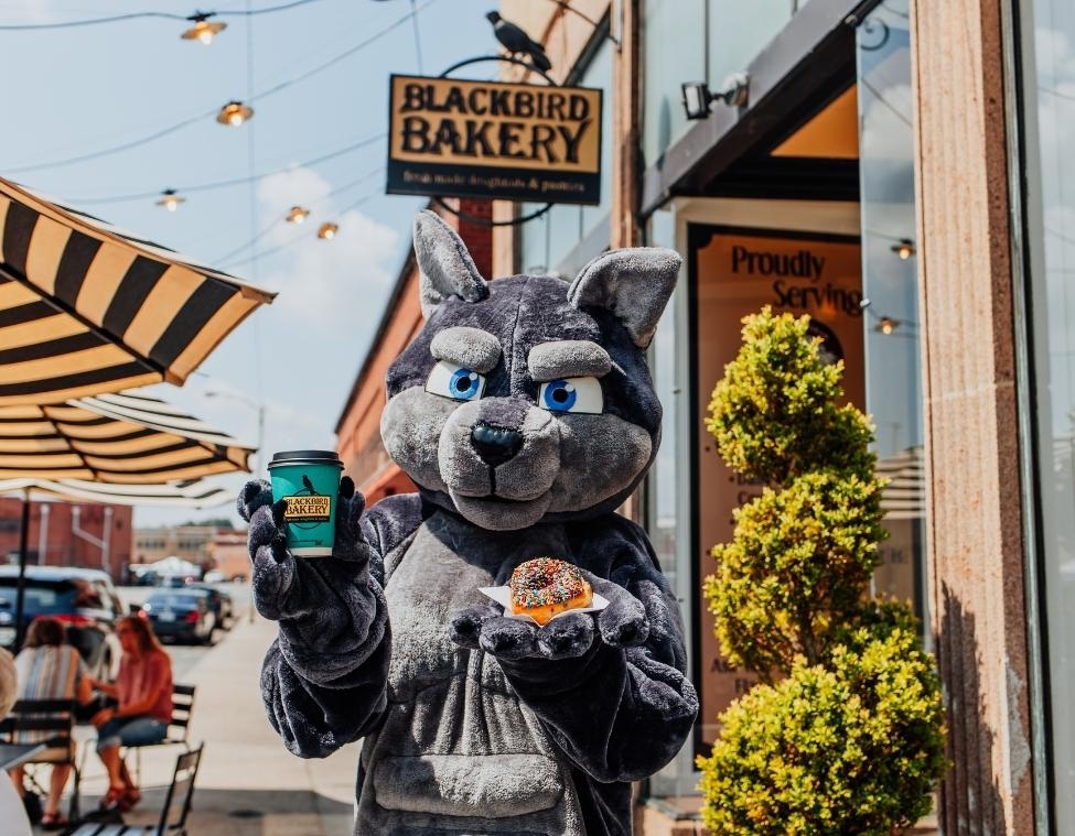 Wolf at Blackbird Bakery