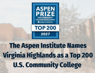 Aspen Institute Names Virginia Highlands as a Top 200 U.S. Community College